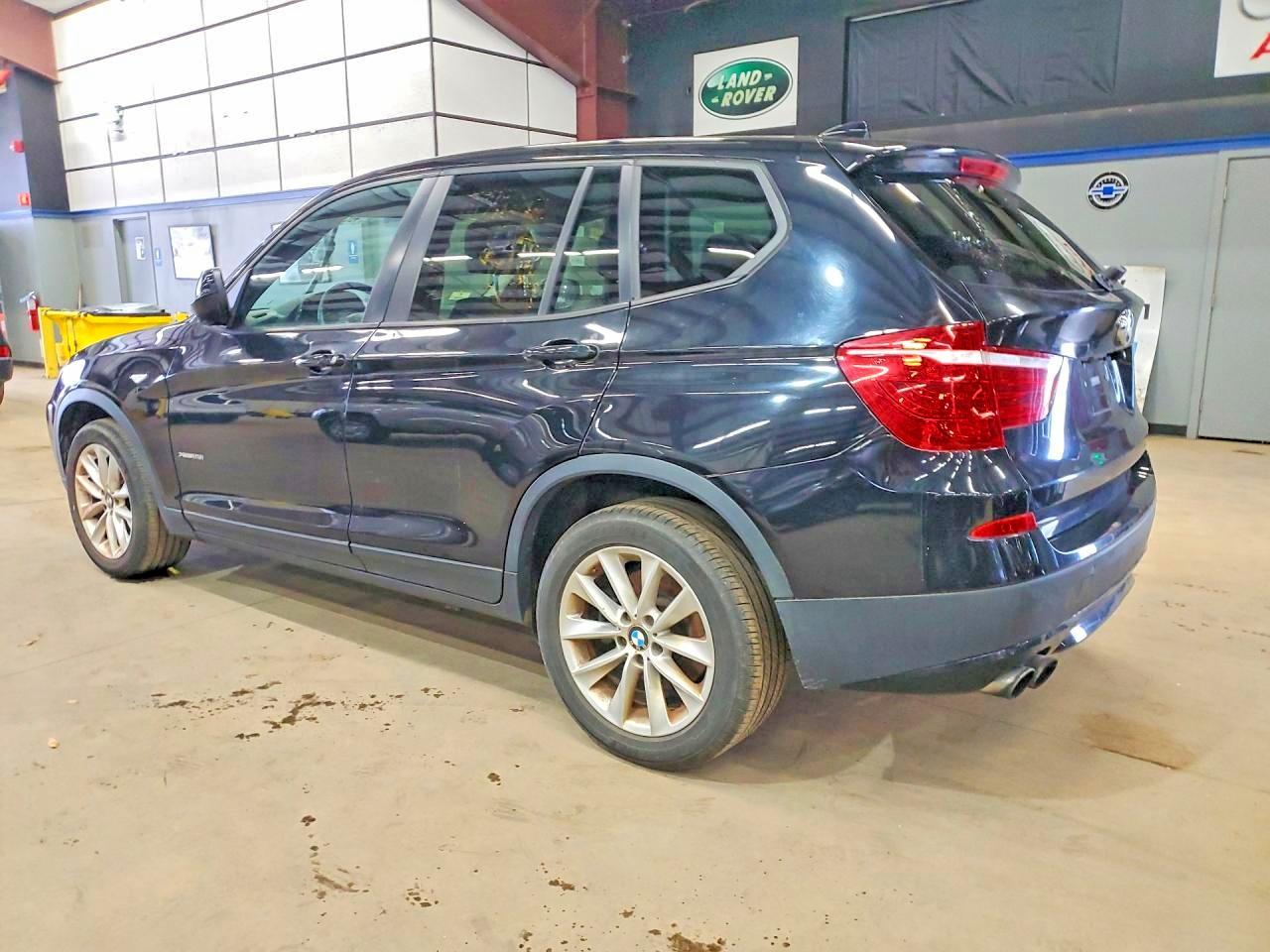 2013 Bmw X3 Xdrive28i Black vin: 5UXWX9C59D0A32602