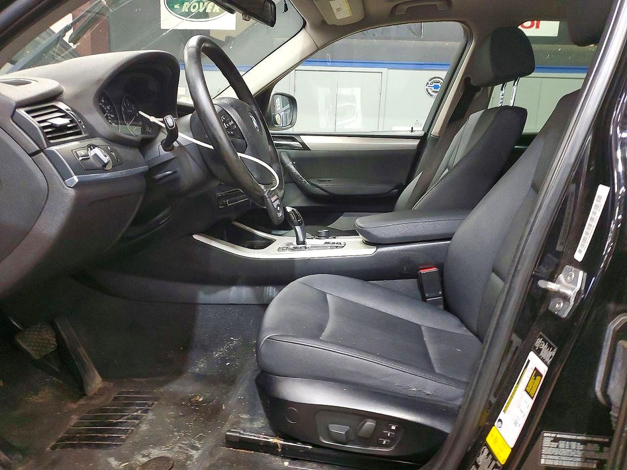 2013 Bmw X3 Xdrive28i Black vin: 5UXWX9C59D0A32602