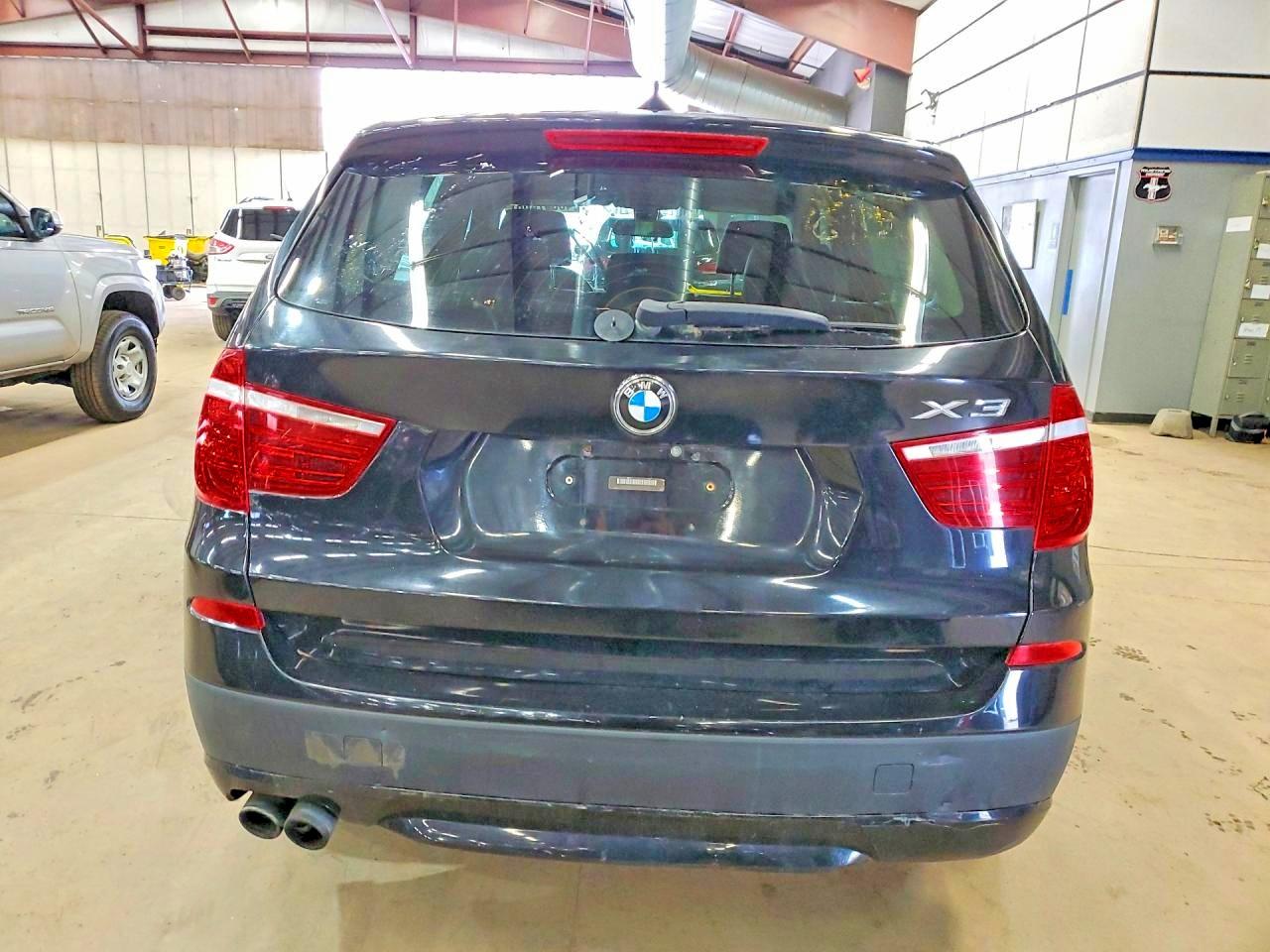 2013 Bmw X3 Xdrive28i Black vin: 5UXWX9C59D0A32602