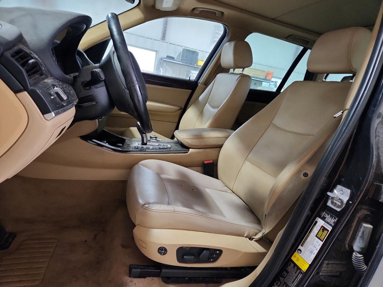 2013 Bmw X3 Xdrive28i Black vin: 5UXWX9C59D0D01889