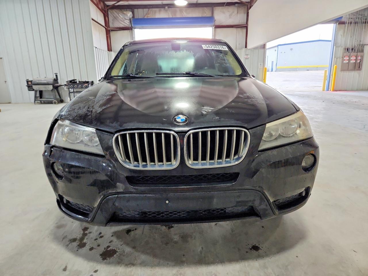 2013 Bmw X3 Xdrive28i Black vin: 5UXWX9C59D0D01889