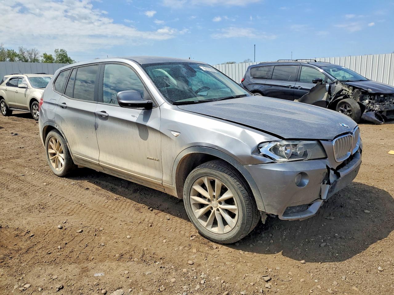 2013 Bmw 1m Xdrive28i Gray vin: 5UXWX9C59D0D02329