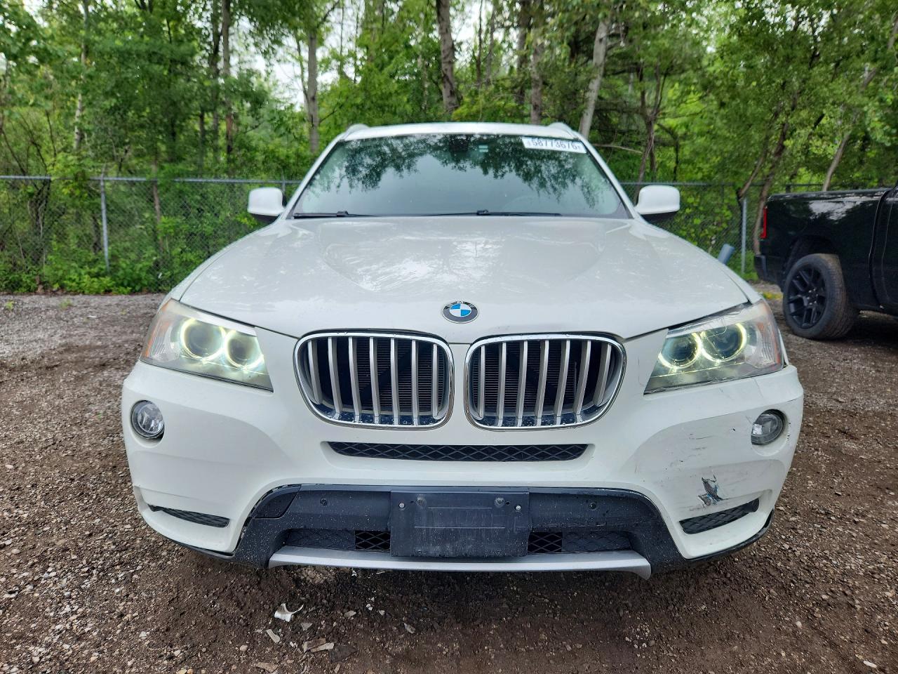 2014 Bmw X3 Xdrive28i Белый vin: 5UXWX9C59E0D15728