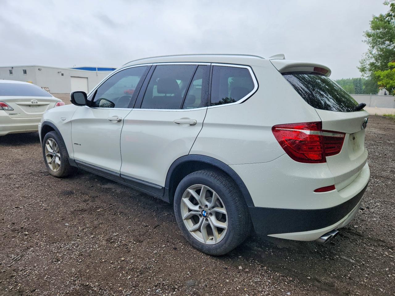 2014 Bmw X3 Xdrive28i Белый vin: 5UXWX9C59E0D15728