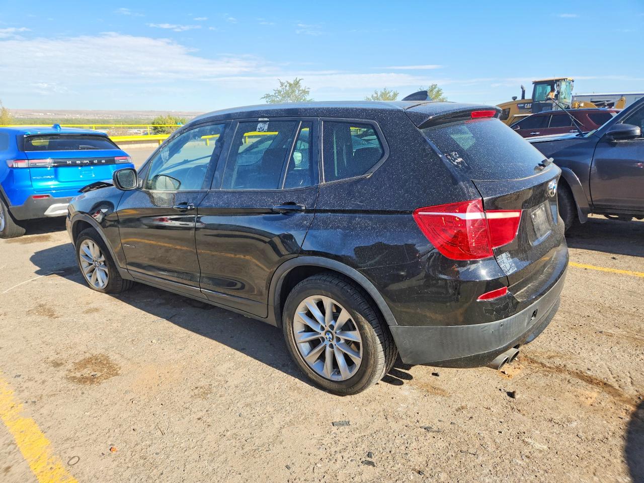2014 Bmw X3 Xdrive28i Black vin: 5UXWX9C59E0D23683