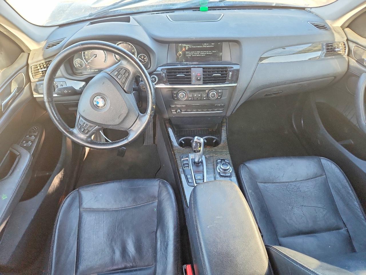 2014 Bmw X3 Xdrive28i Black vin: 5UXWX9C59E0D23683