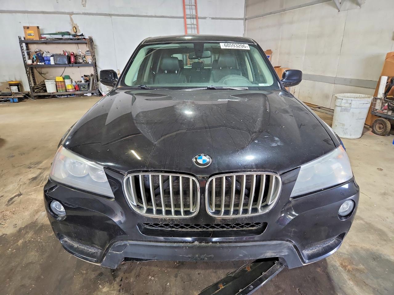 2014 Bmw X3 Xdrive28i Black vin: 5UXWX9C59E0D25000