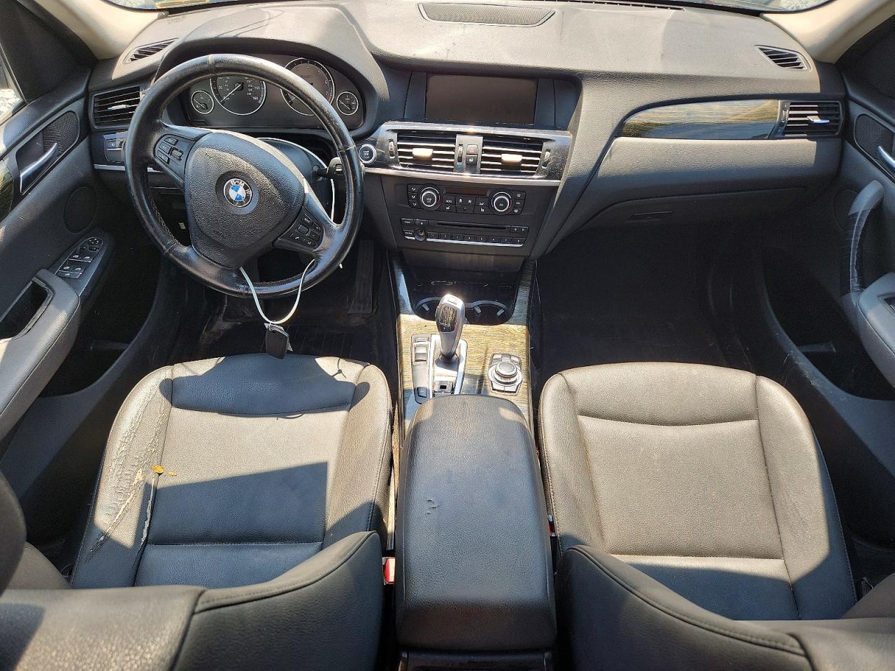 2014 Bmw X3 Xdrive28i Black vin: 5UXWX9C59E0D25000
