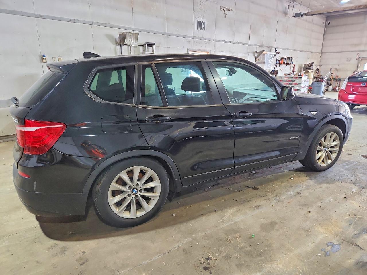 2014 Bmw X3 Xdrive28i Black vin: 5UXWX9C59E0D25000