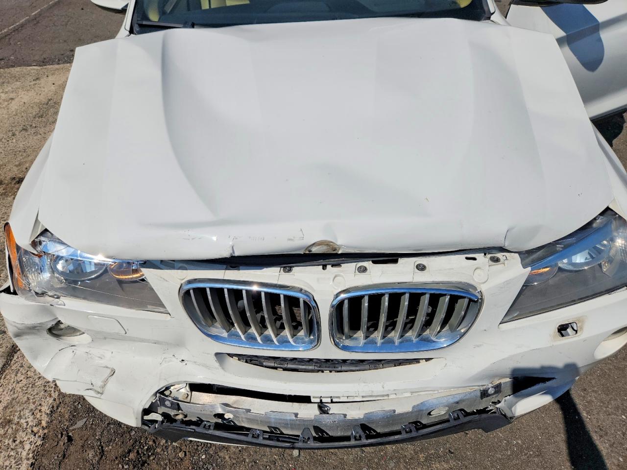2014 Bmw X3 Xdrive28i White vin: 5UXWX9C59E0D32299