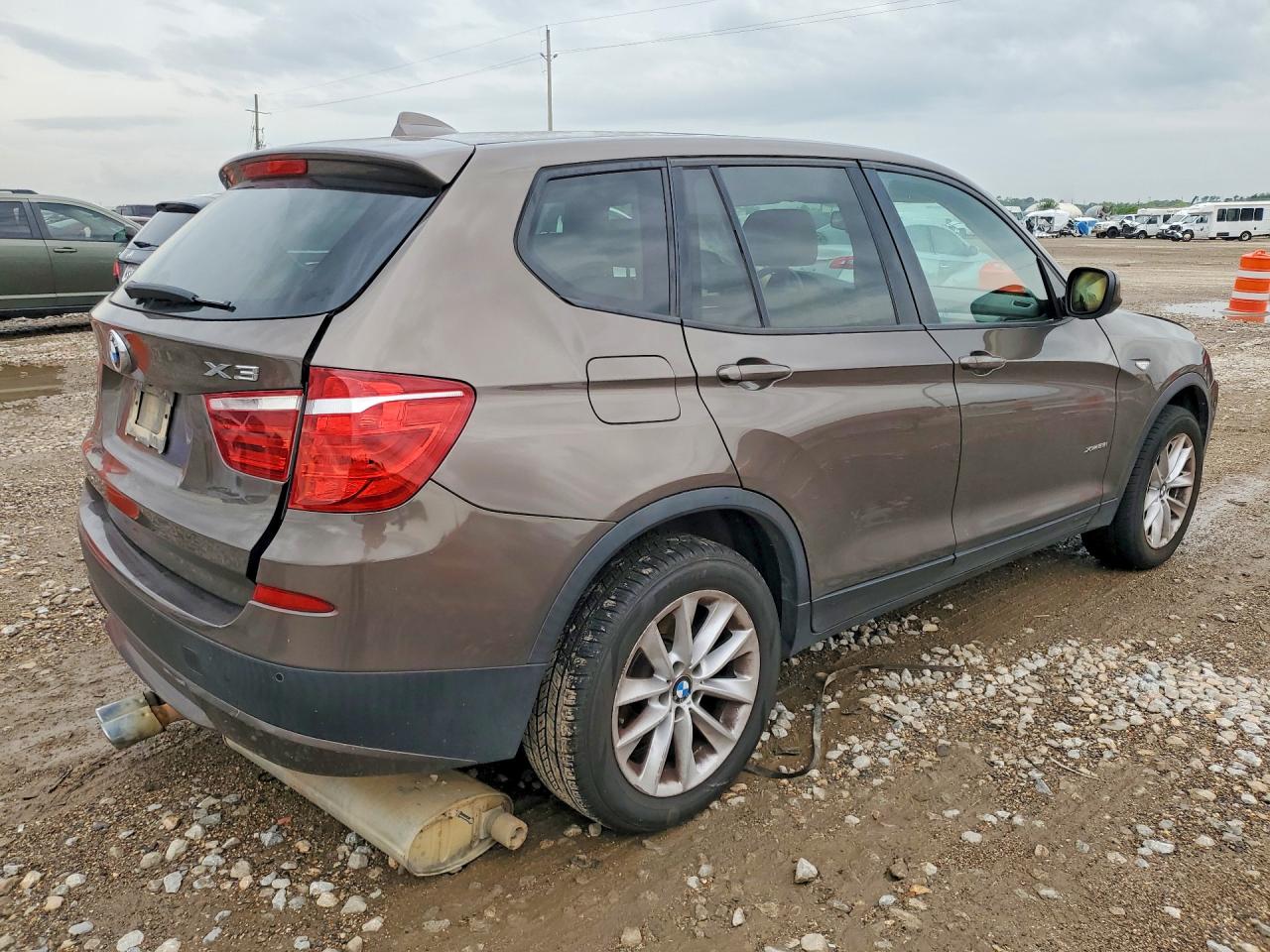 2014 Bmw X3 Xdrive28i Brown vin: 5UXWX9C59E0D34392