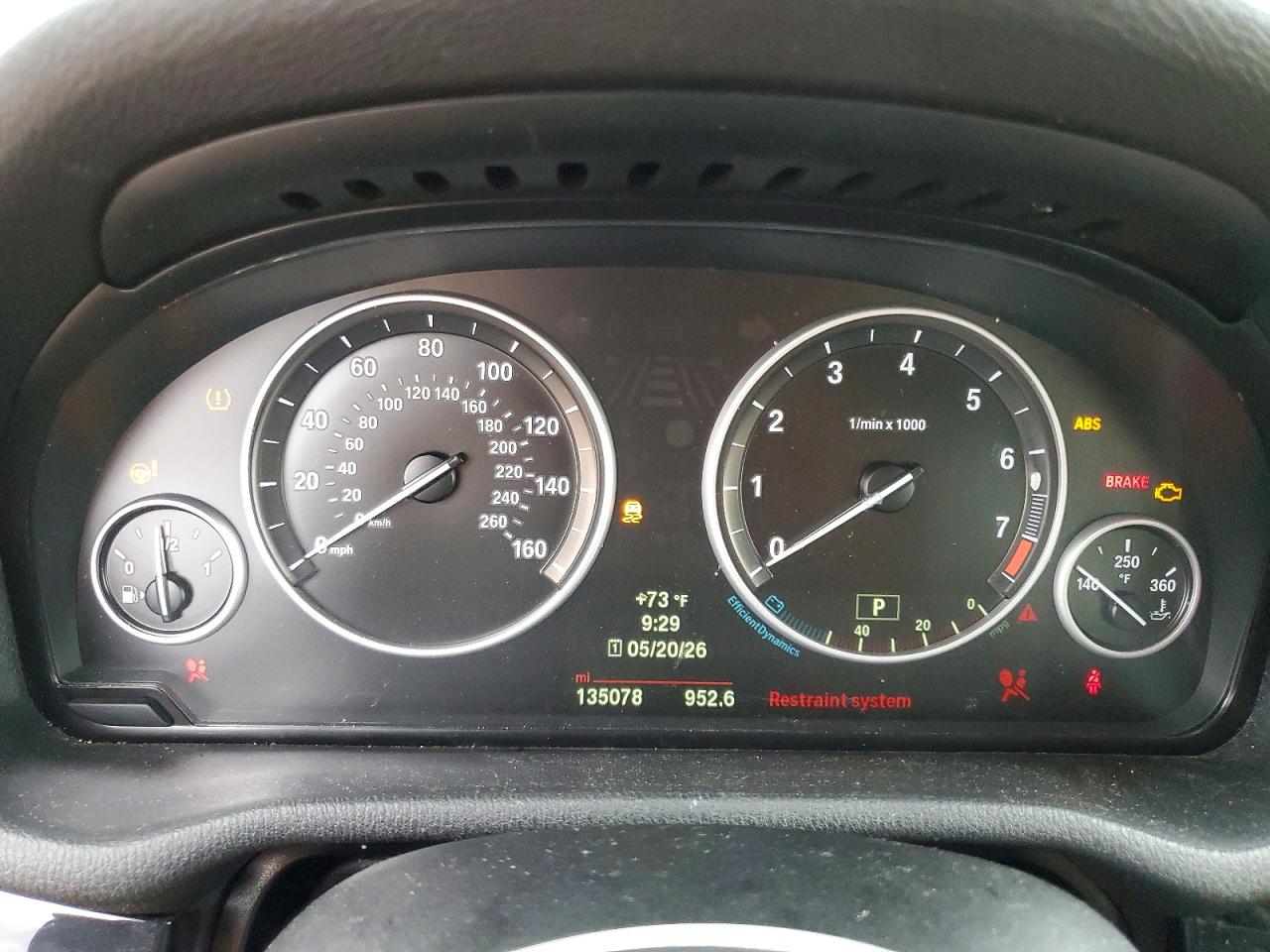 2014 Bmw X3 Xdrive28i Brown vin: 5UXWX9C59E0D34392