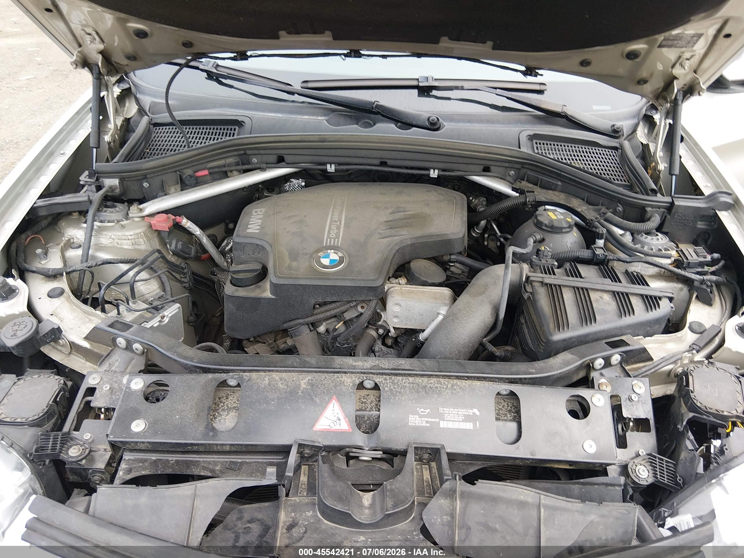 2014 Bmw X3 Xdrive28i Tan vin: 5UXWX9C59E0D42668
