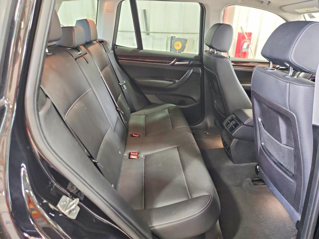 2015 Bmw X3 Xdrive28i Black vin: 5UXWX9C59F0D60511