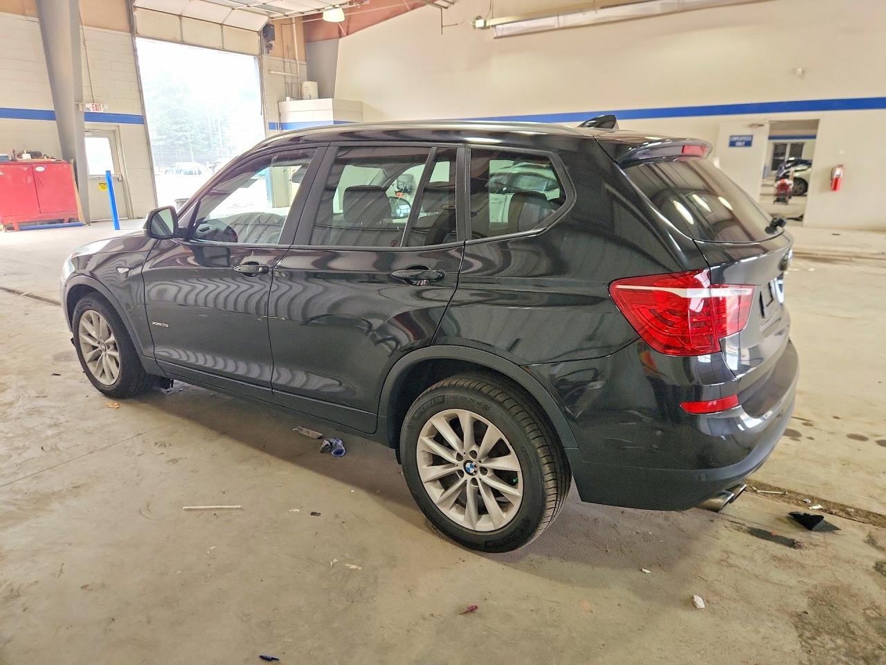 2015 Bmw X3 Xdrive28i Black vin: 5UXWX9C59F0D60511