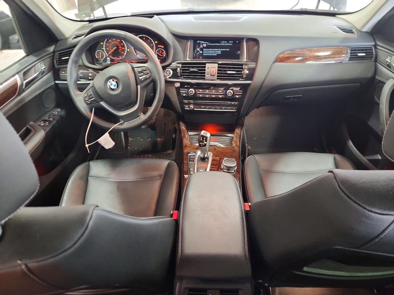 2015 Bmw X3 Xdrive28i Black vin: 5UXWX9C59F0D60511
