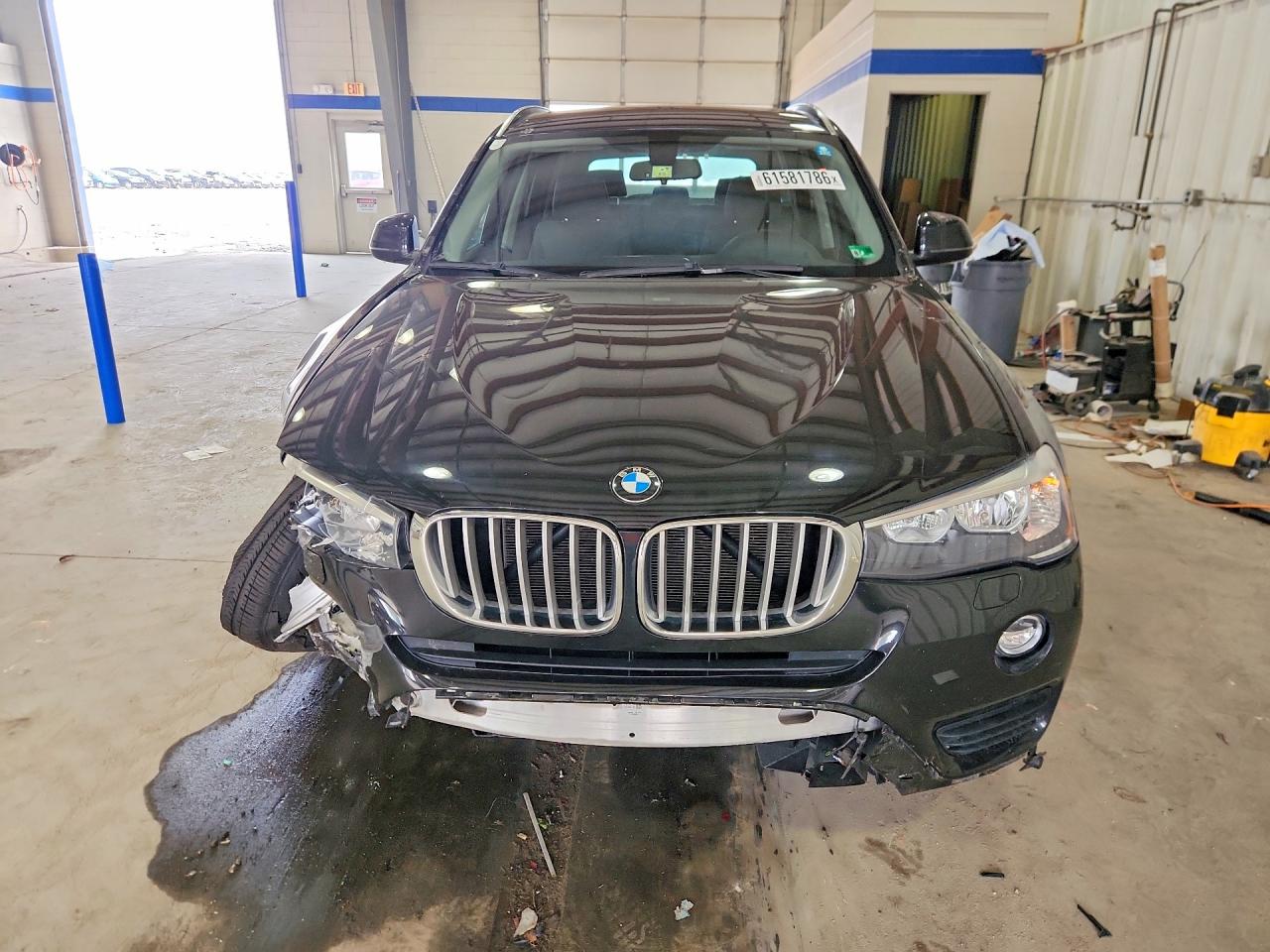 2015 Bmw X3 Xdrive28i Black vin: 5UXWX9C59F0D60511