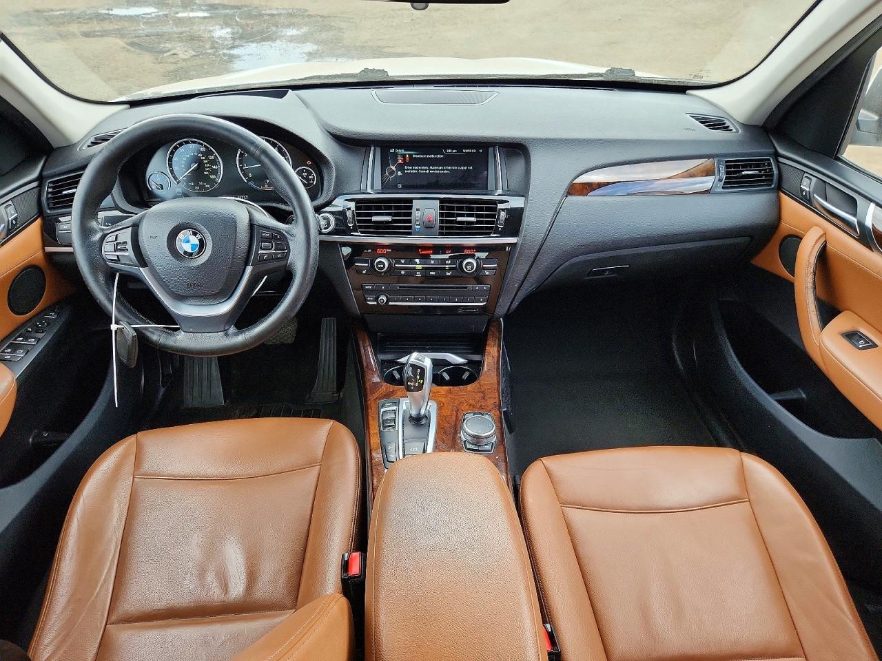 2016 Bmw X3 Xdrive28i White vin: 5UXWX9C59G0D88911
