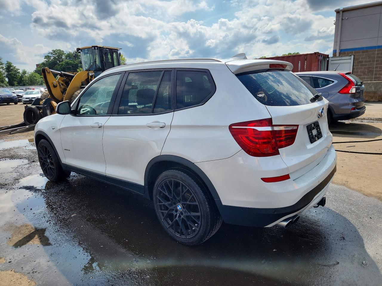2016 Bmw X3 Xdrive28i White vin: 5UXWX9C59G0D88911