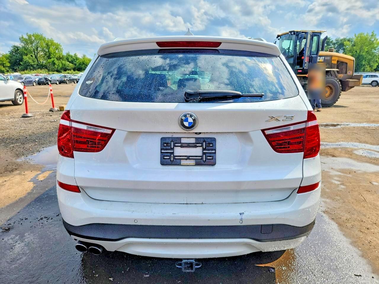 2016 Bmw X3 Xdrive28i White vin: 5UXWX9C59G0D88911