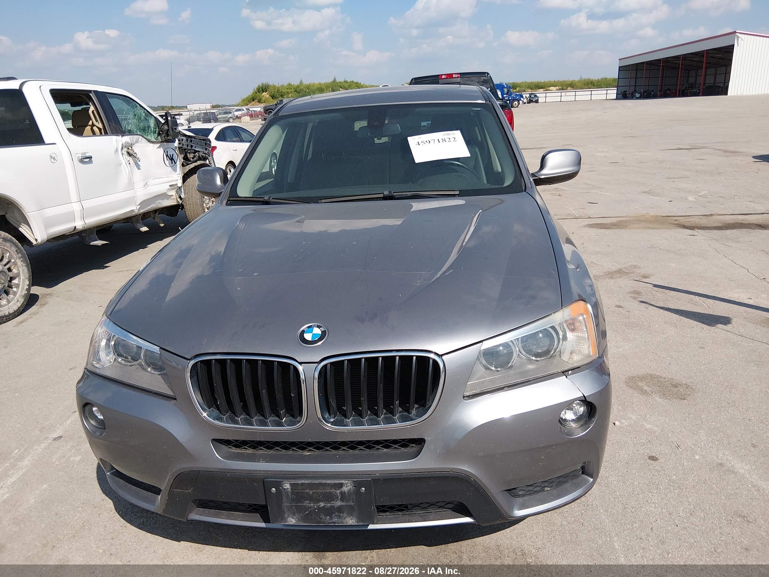 2013 Bmw X3 Xdrive28i Beige vin: 5UXWX9C5XD0A13525