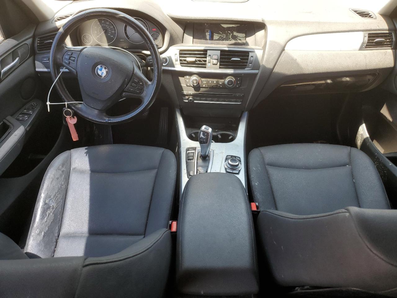2013 Bmw X3 Xdrive28i Black vin: 5UXWX9C5XD0A14593