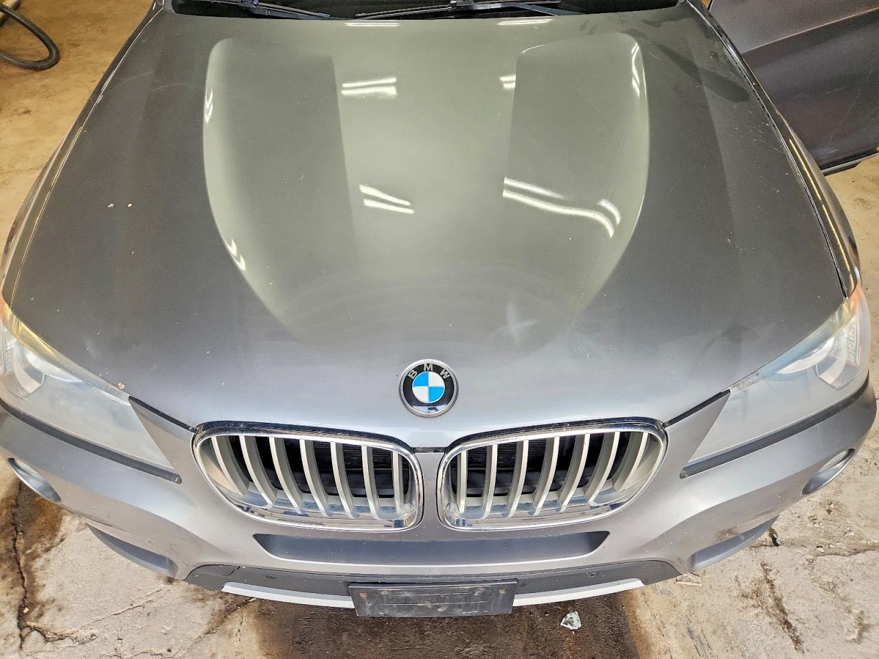 2013 Bmw X3 Xdrive28i Silver vin: 5UXWX9C5XD0A22905