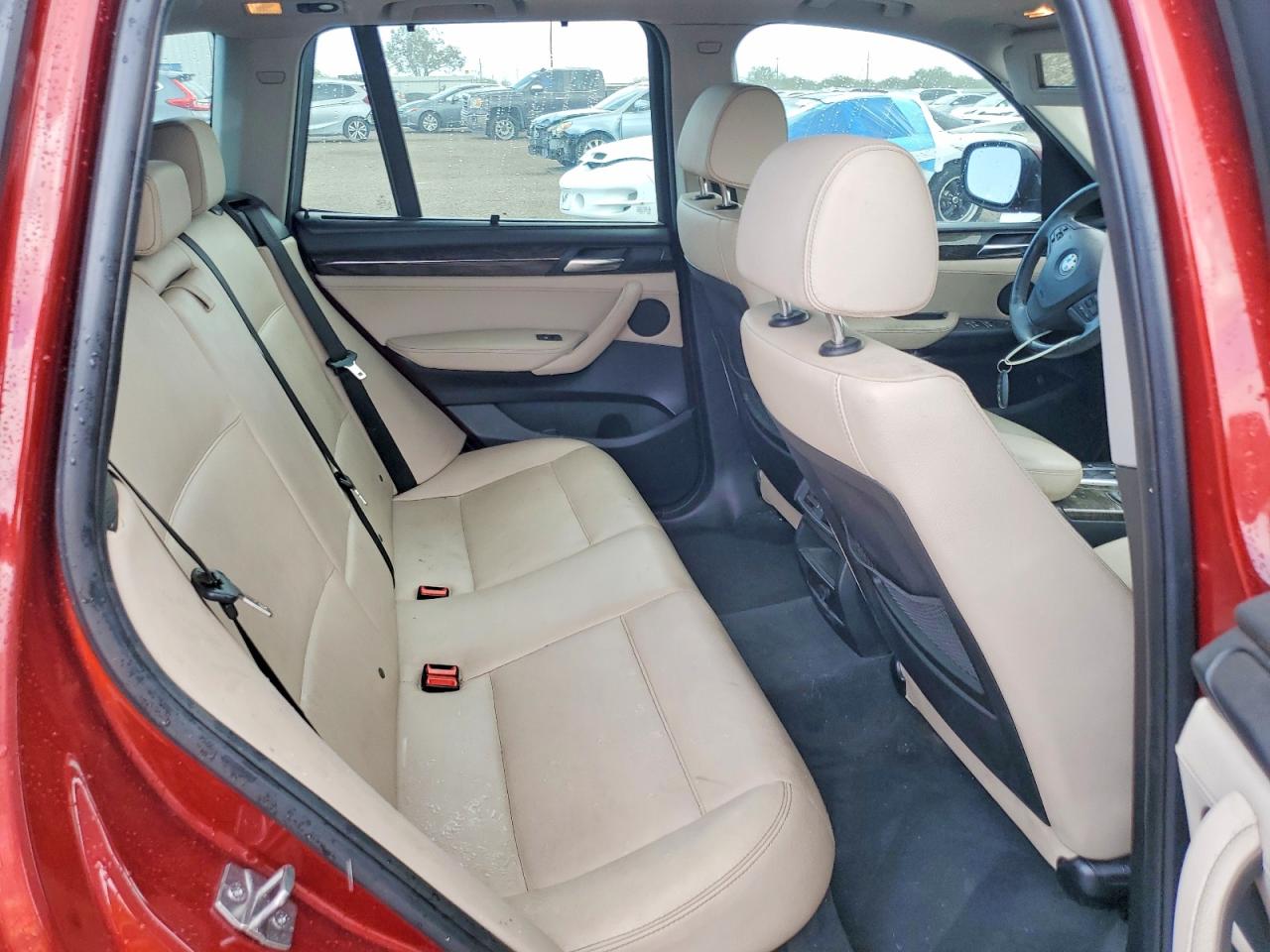 2013 Bmw X3 Xdrive28i Maroon vin: 5UXWX9C5XD0A25450