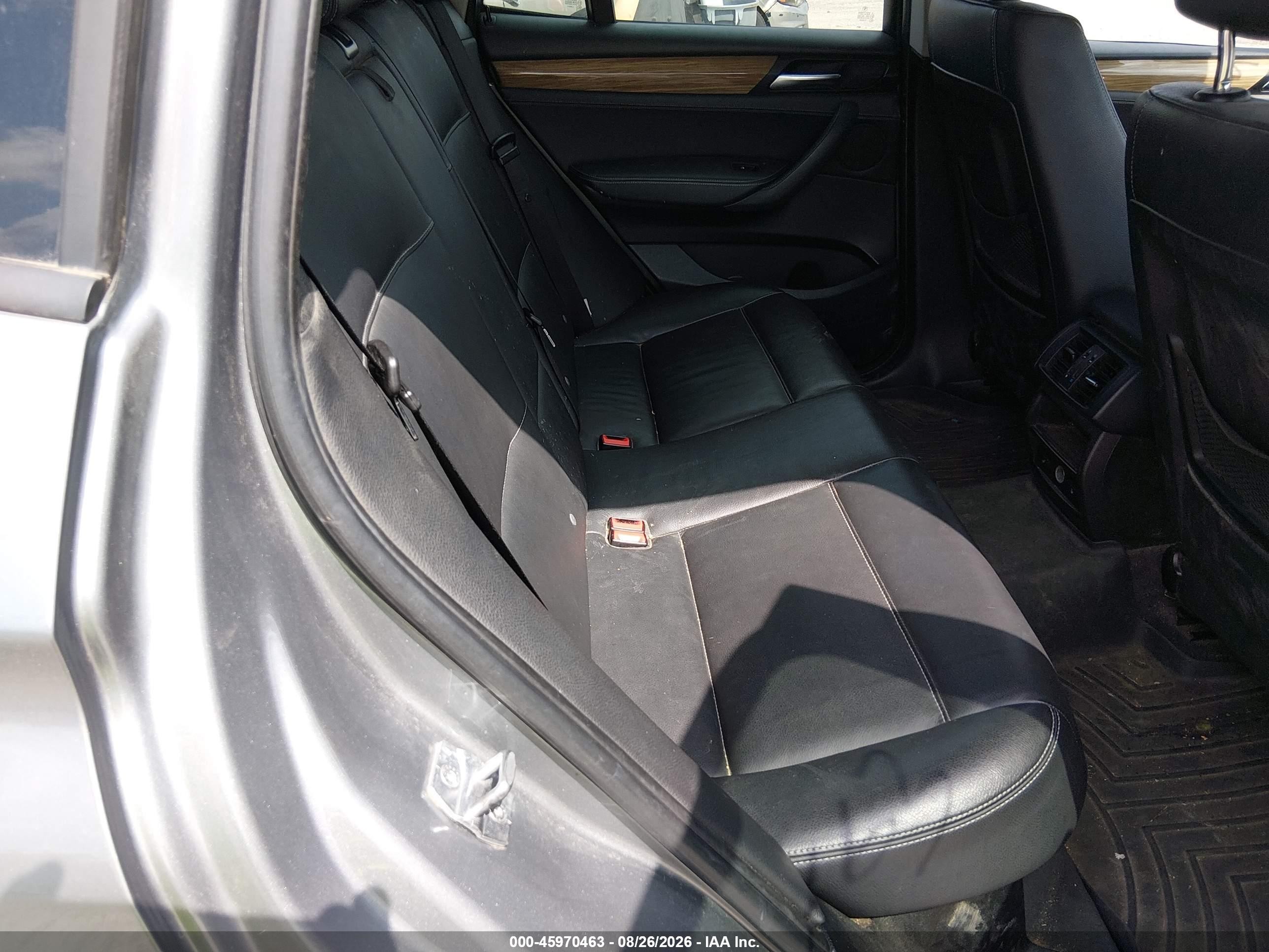 2013 Bmw X3 Xdrive28i Gray vin: 5UXWX9C5XD0A28445