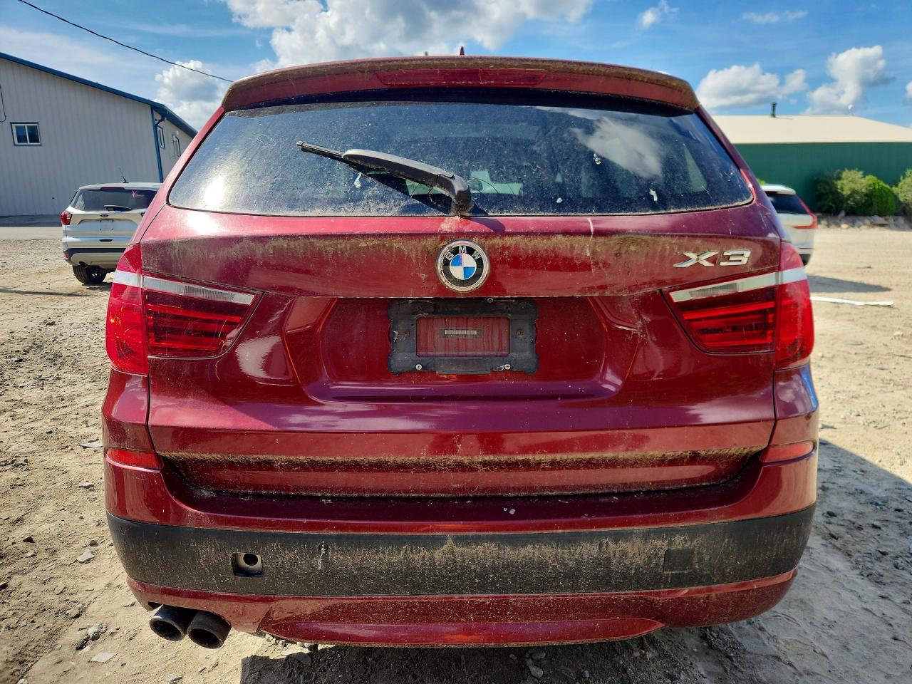 2013 Bmw X3 Xdrive28i Burgundy vin: 5UXWX9C5XD0A31278
