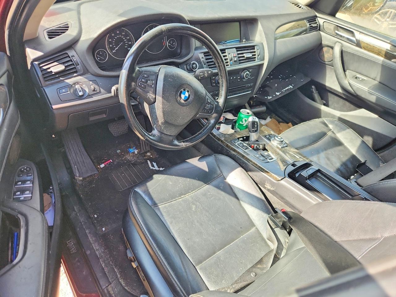 2013 Bmw X3 Xdrive28i Burgundy vin: 5UXWX9C5XD0A31278