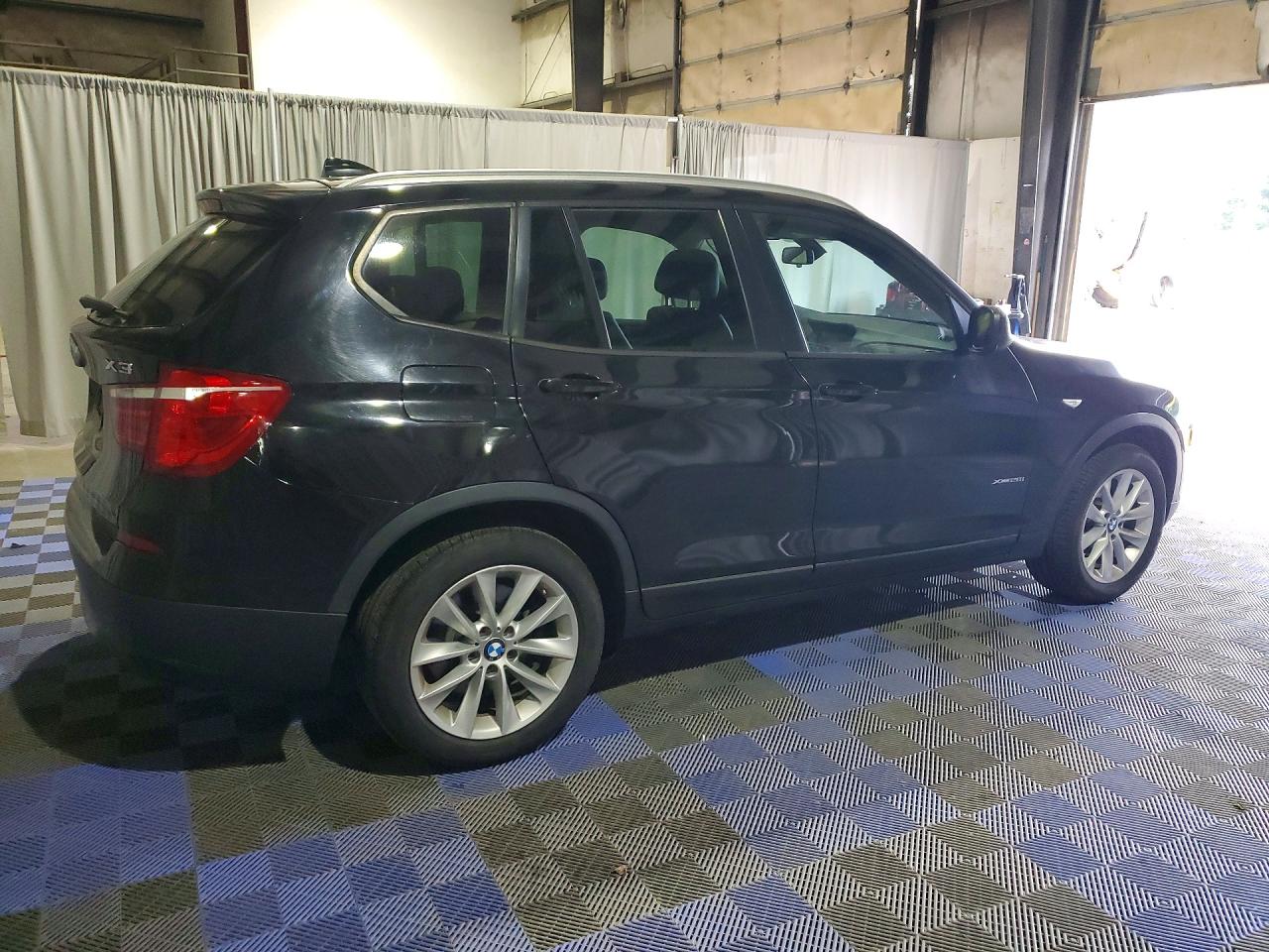 2013 Bmw X3 Xdrive28i Black vin: 5UXWX9C5XD0D00640
