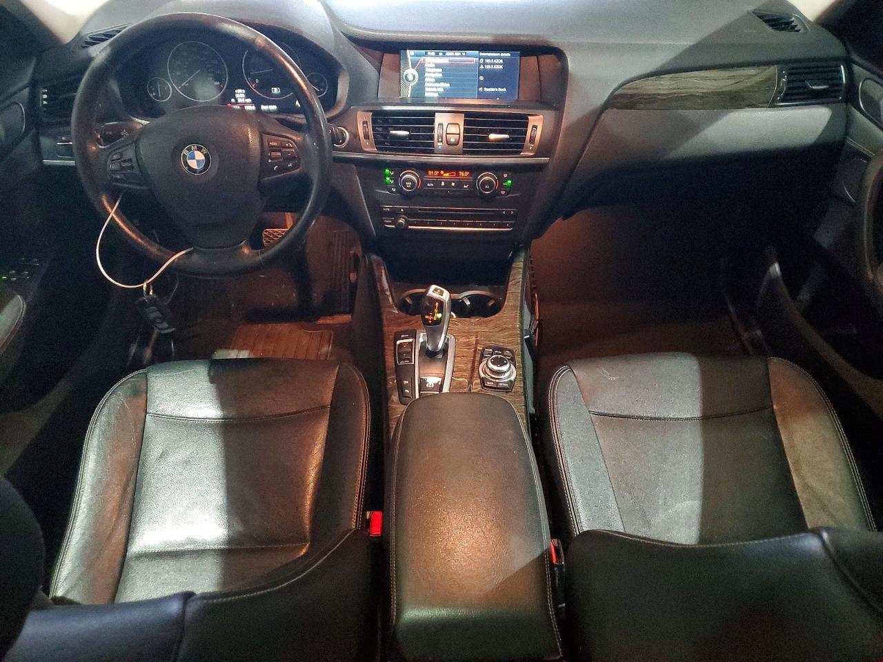 2013 Bmw X3 Xdrive28i Black vin: 5UXWX9C5XD0D00640
