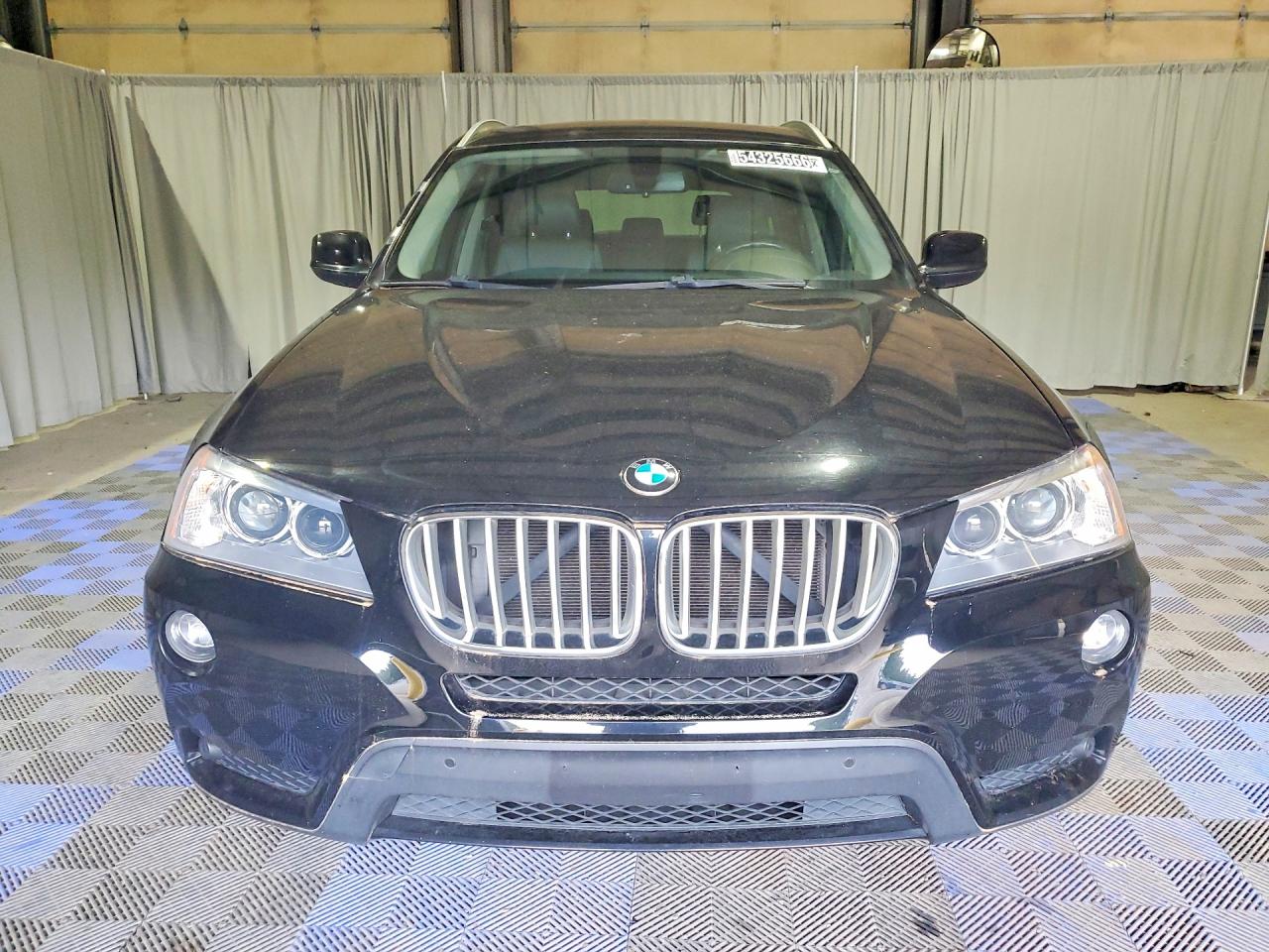 2013 Bmw X3 Xdrive28i Black vin: 5UXWX9C5XD0D00640
