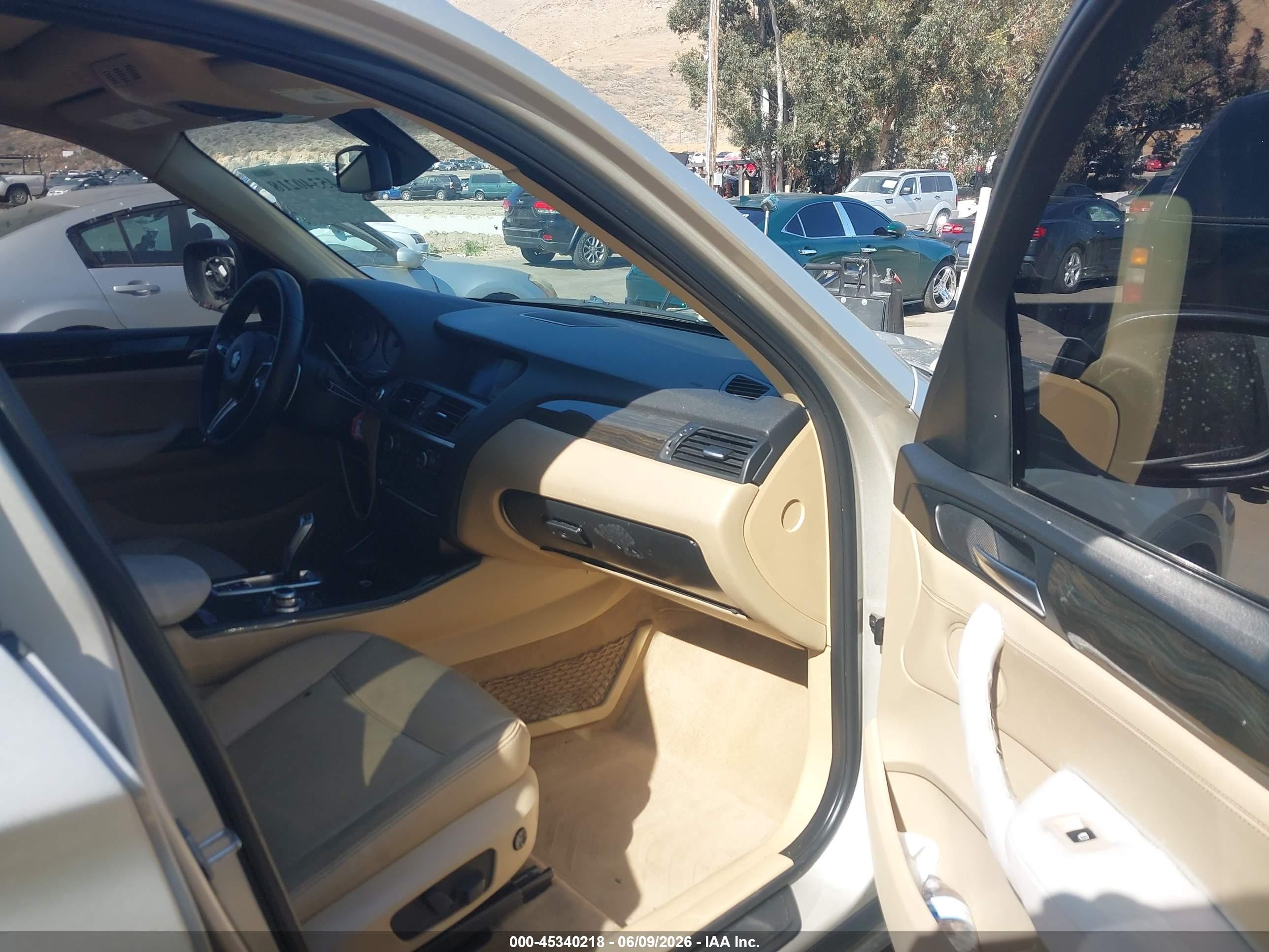 2013 Bmw X3 Xdrive28i Silver vin: 5UXWX9C5XD0D03313