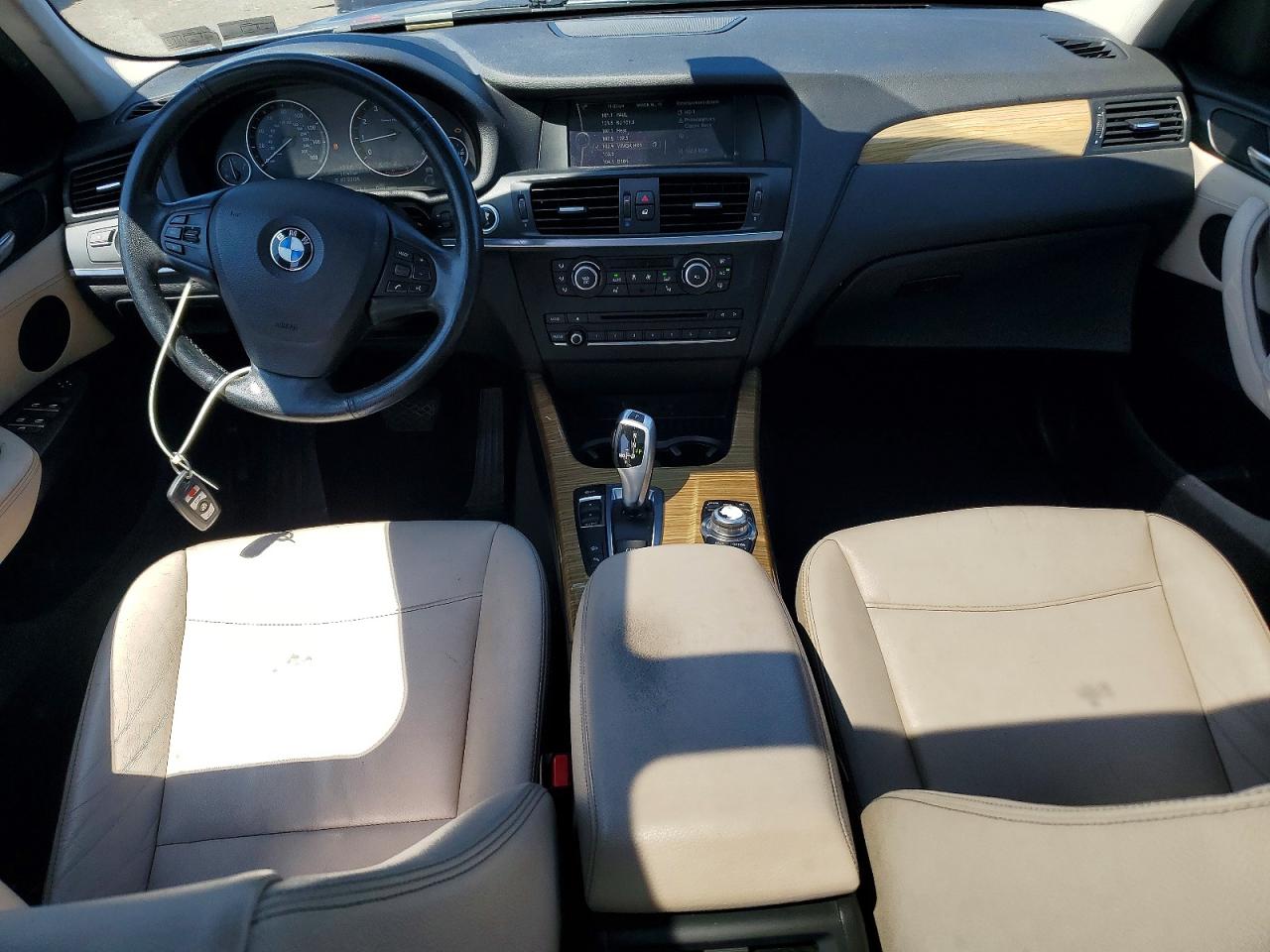 2013 Bmw X3 Xdrive28i Blue vin: 5UXWX9C5XD0D07152
