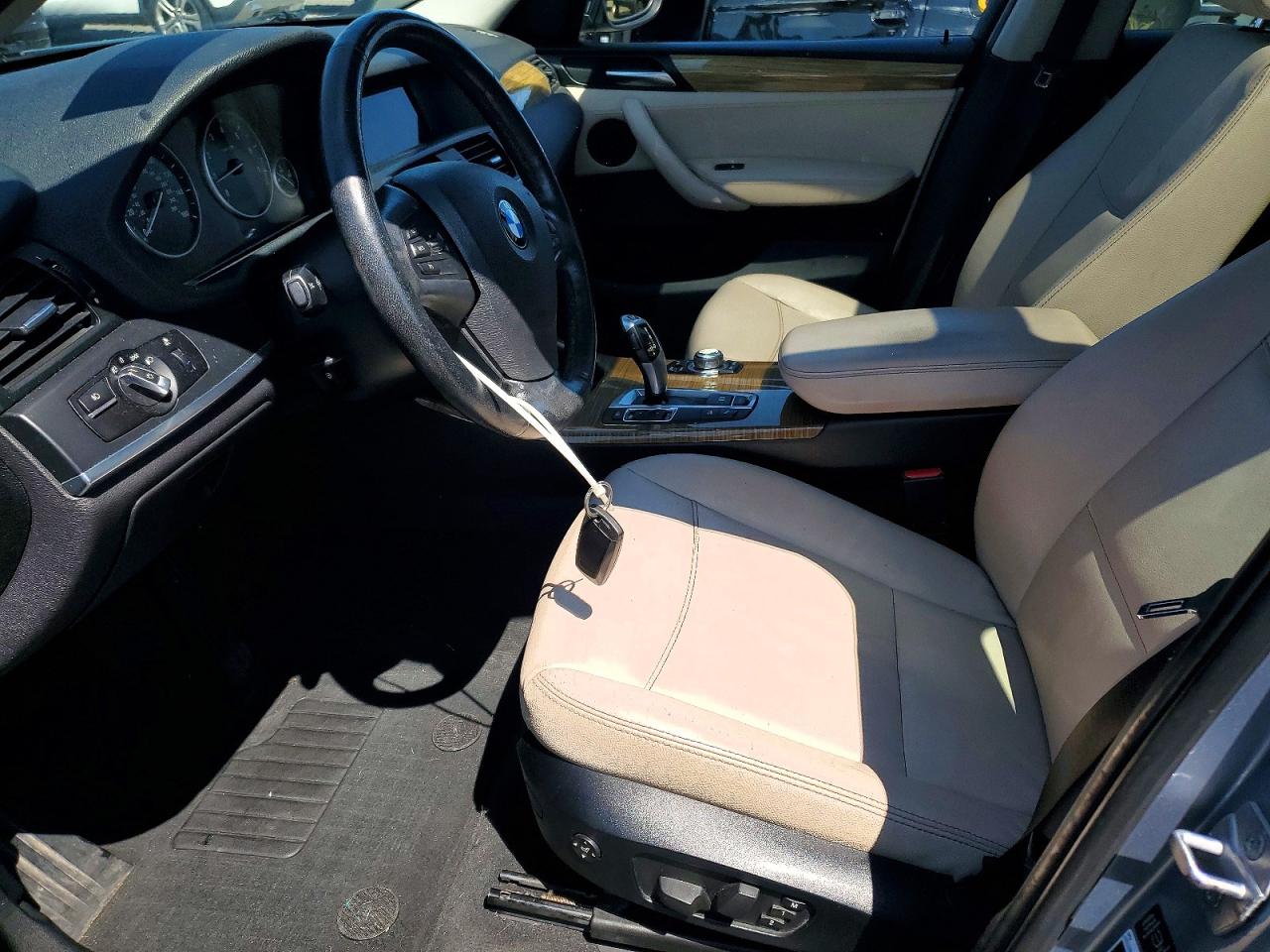 2013 Bmw X3 Xdrive28i Blue vin: 5UXWX9C5XD0D07152