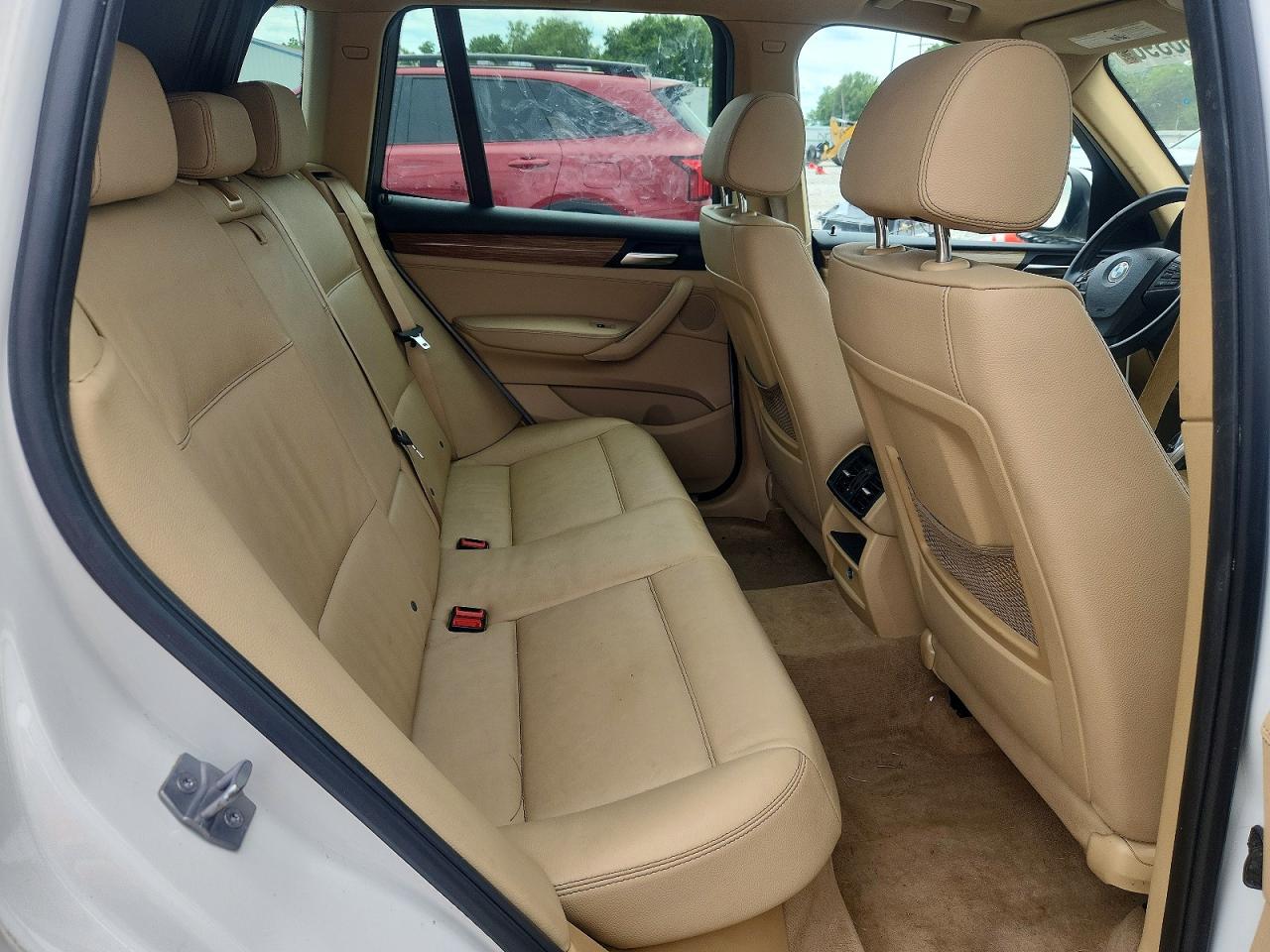 2013 Bmw X3 Xdrive28i White vin: 5UXWX9C5XD0D09032