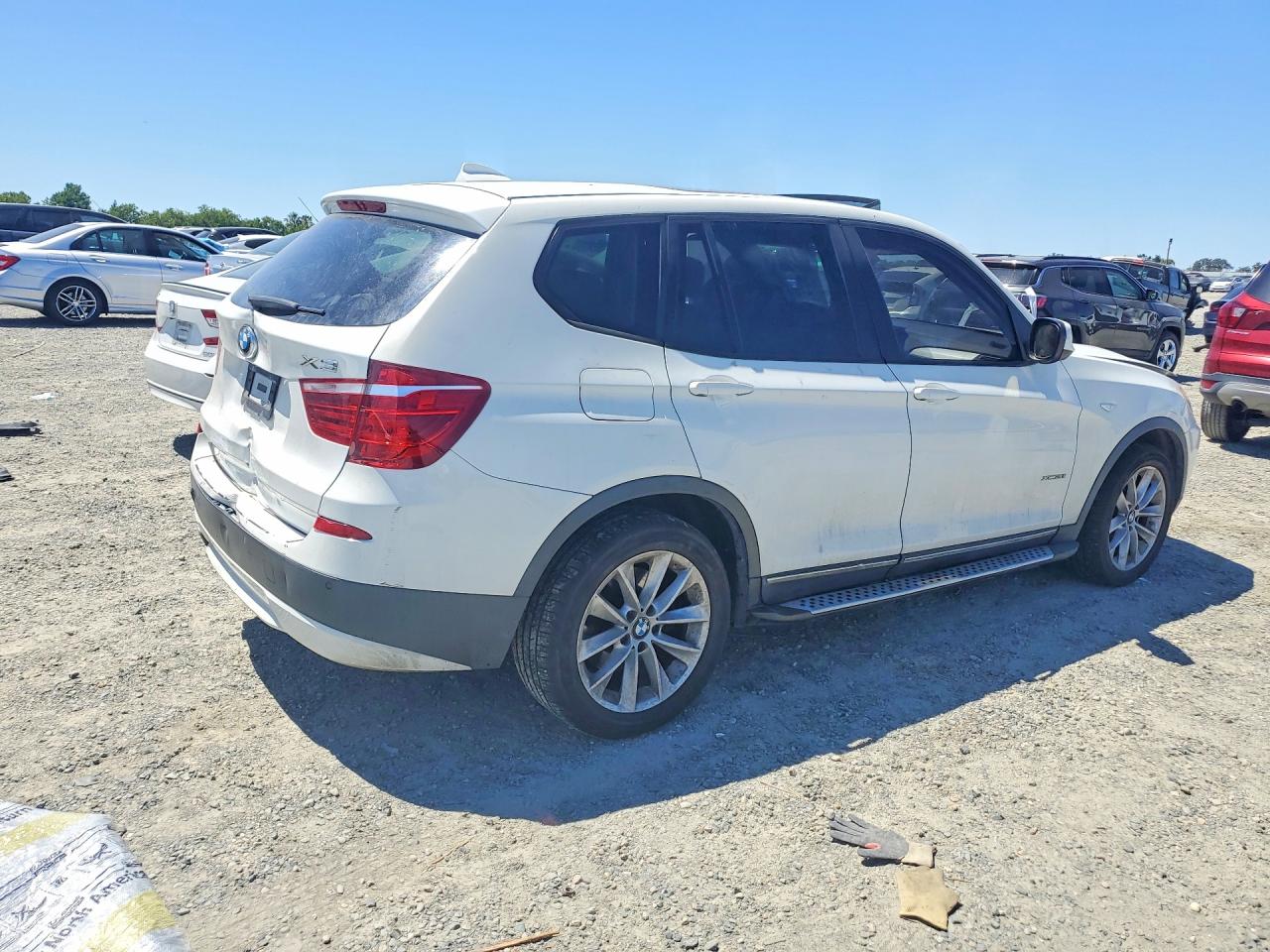 2014 Bmw X3 Xdrive28i Бежевый vin: 5UXWX9C5XE0D10991