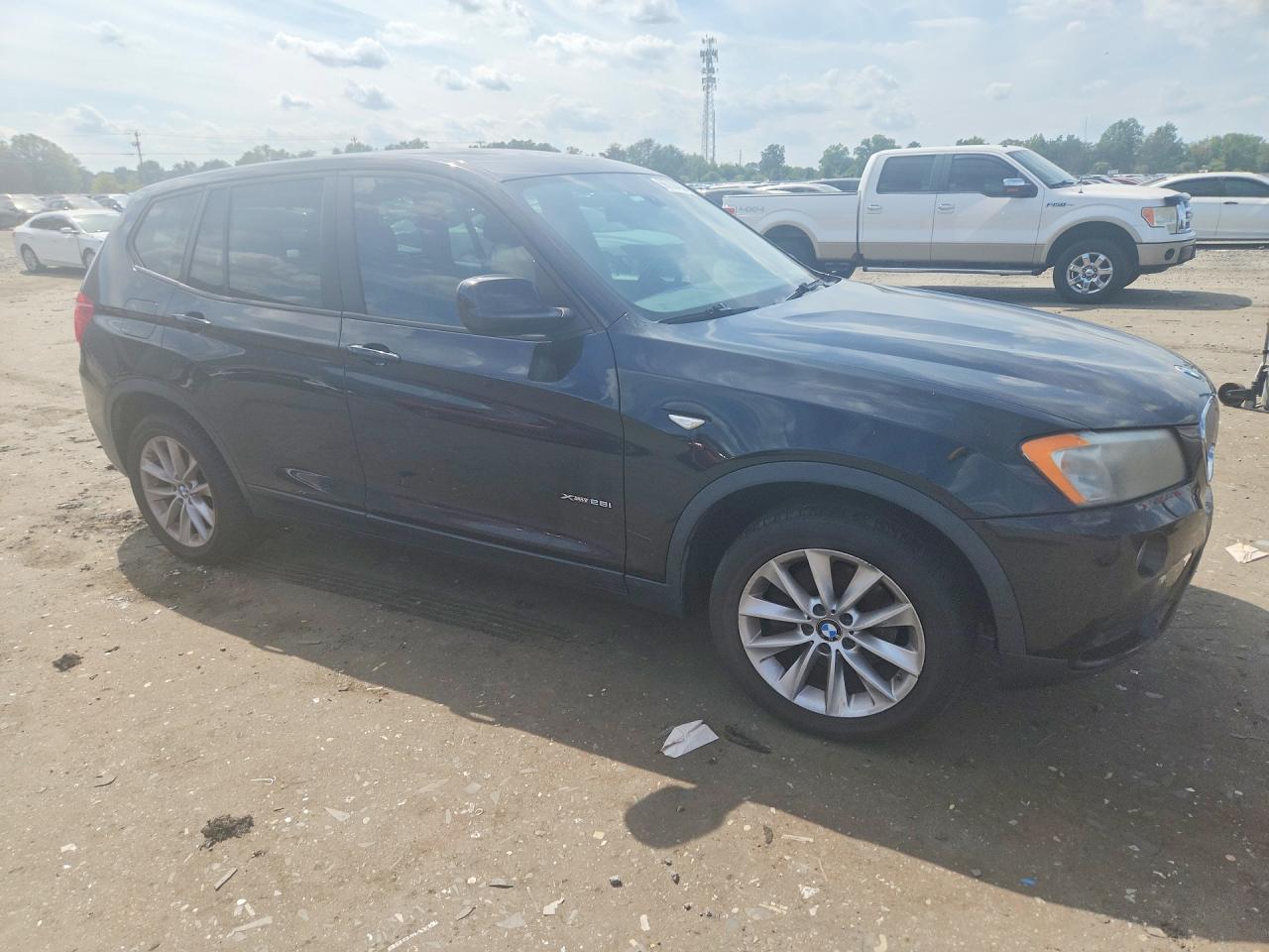 2014 Bmw X3 Xdrive28i Black vin: 5UXWX9C5XE0D16872