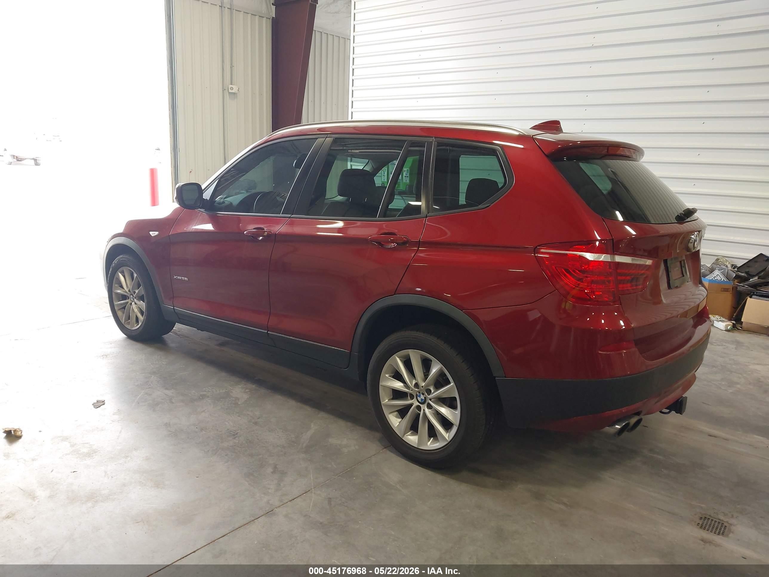 2014 Bmw X3 Xdrive28i Red vin: 5UXWX9C5XE0D17097