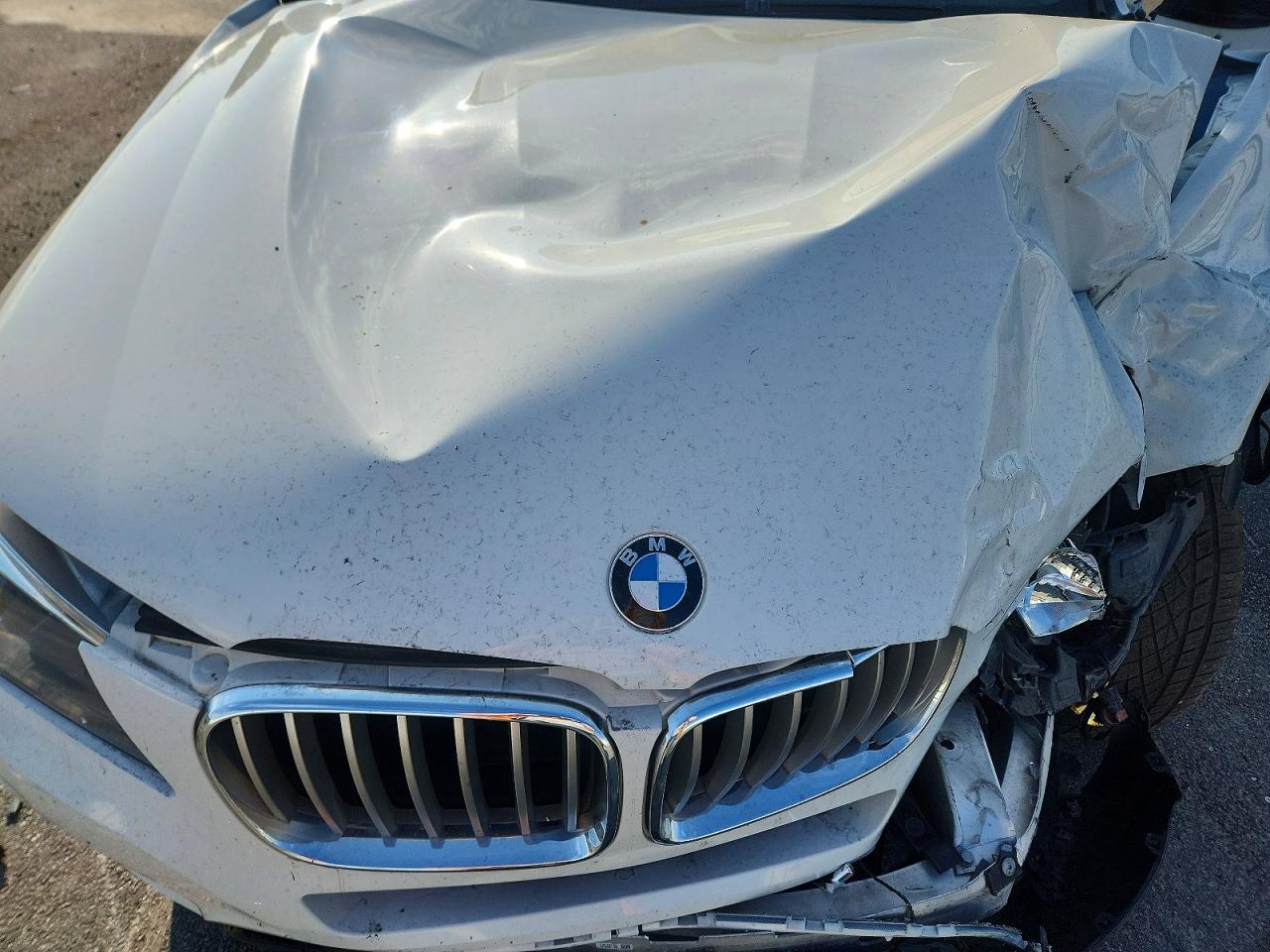 2014 Bmw X3 Xdrive28i White vin: 5UXWX9C5XE0D33168