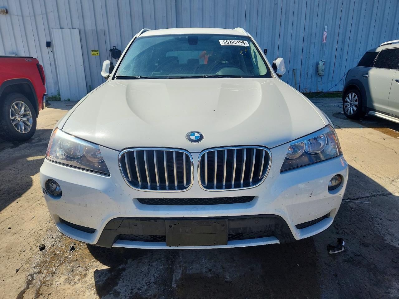 2014 Bmw X3 Xdrive28i White vin: 5UXWX9C5XE0D35681