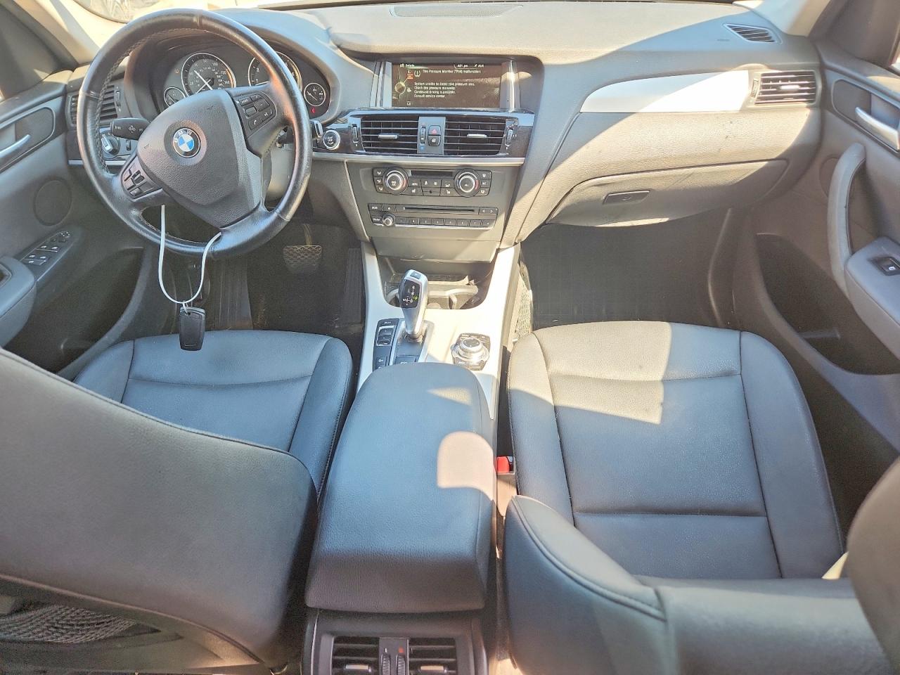 2014 Bmw X3 Xdrive28i White vin: 5UXWX9C5XE0D35681