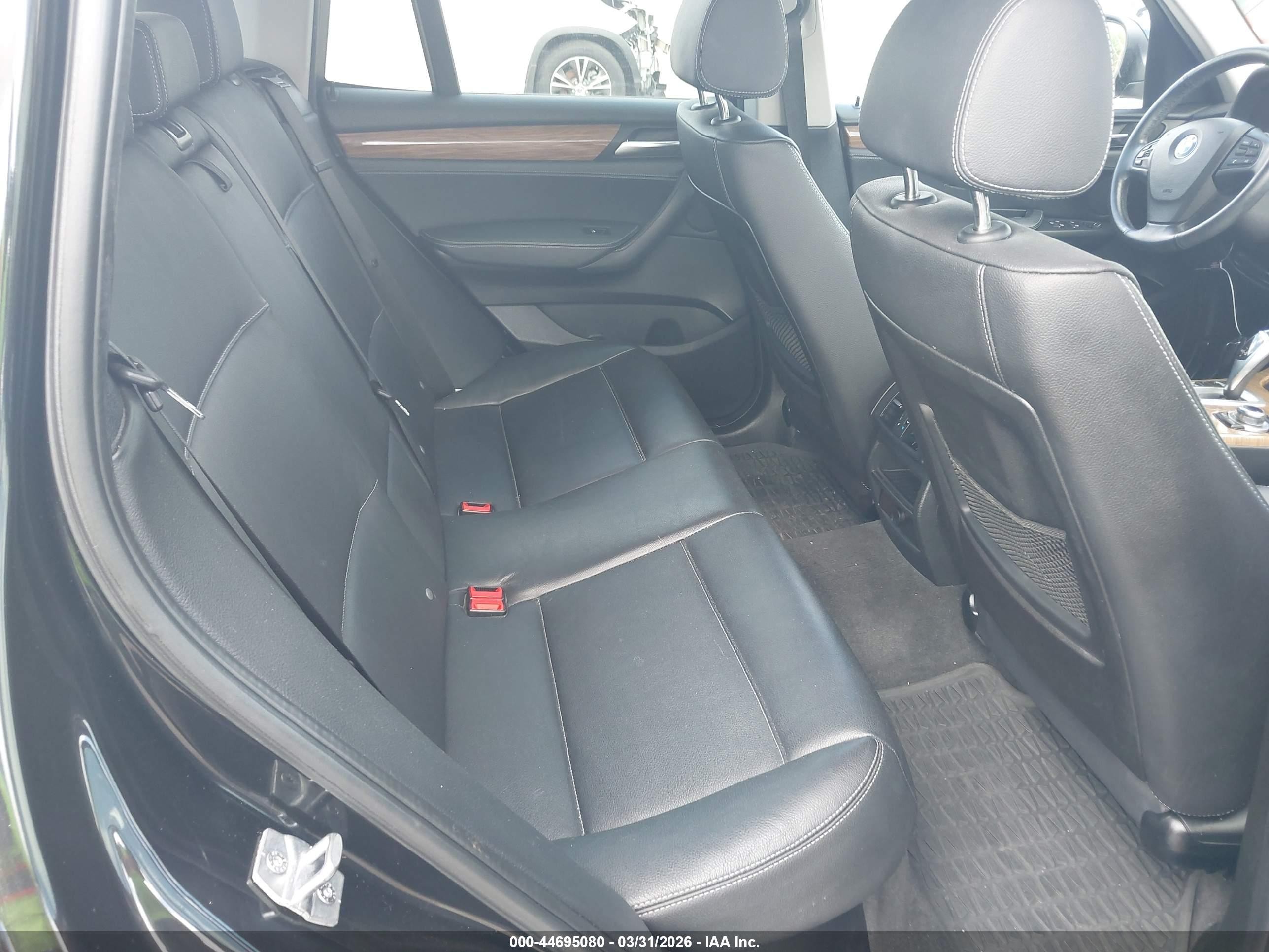 2014 Bmw X3 Xdrive28i Black vin: 5UXWX9C5XE0D36085