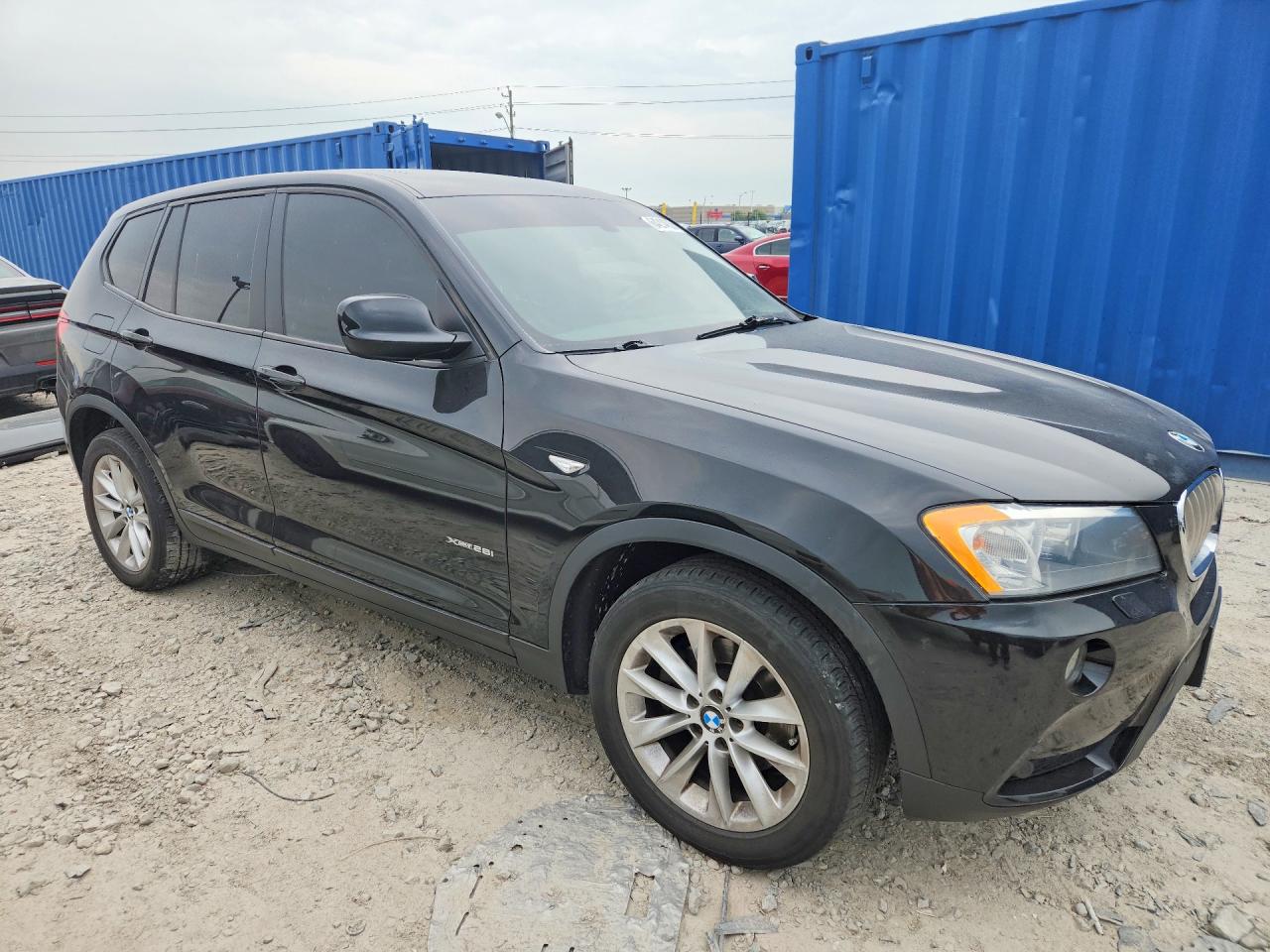 2014 Bmw X3 Xdrive28i Черный vin: 5UXWX9C5XE0D40010