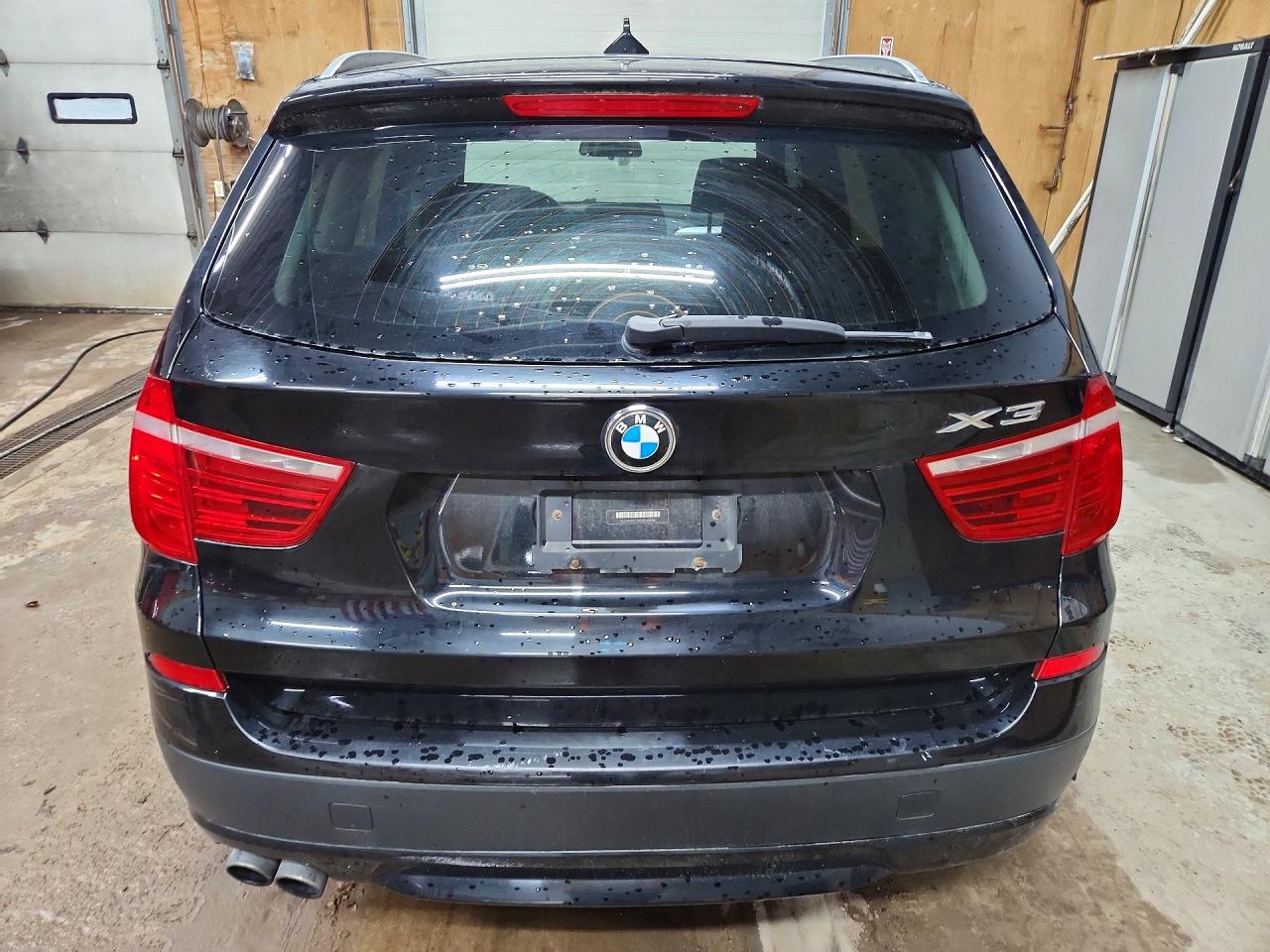 2014 Bmw X3 Xdrive28i Black vin: 5UXWX9C5XE0D40606
