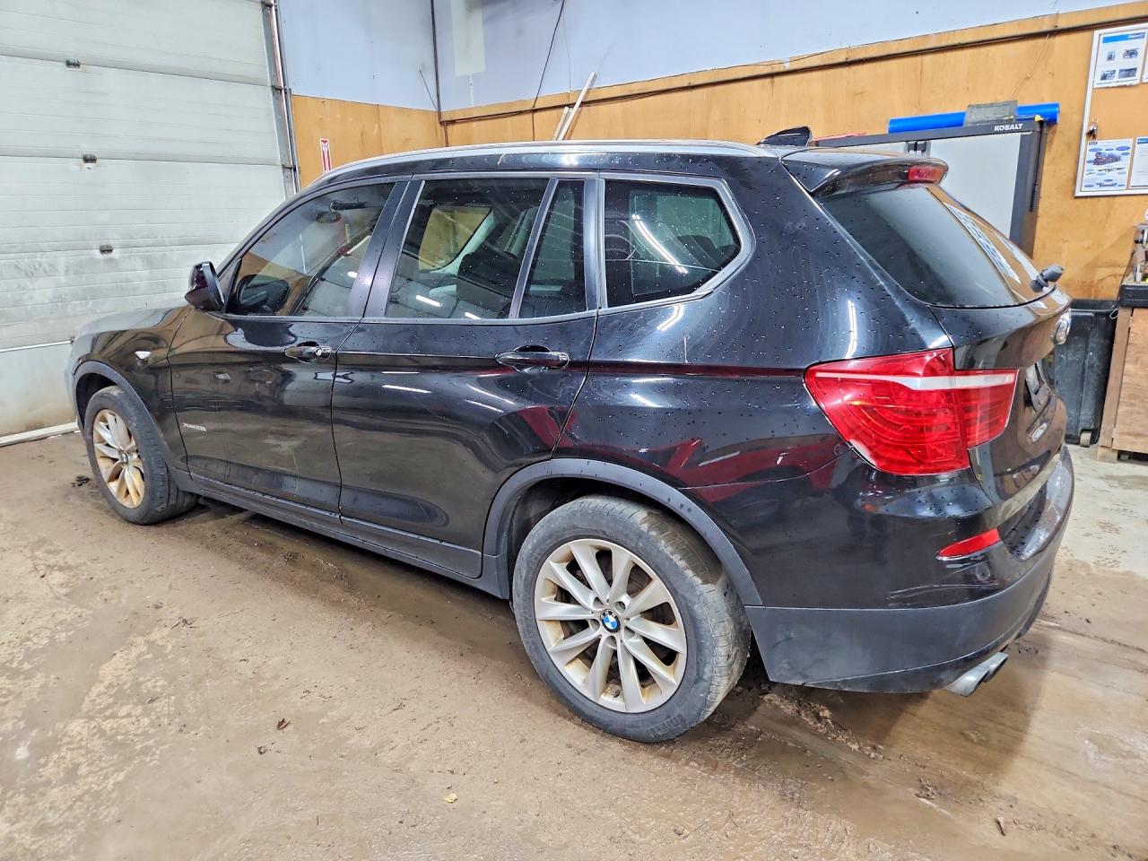 2014 Bmw X3 Xdrive28i Black vin: 5UXWX9C5XE0D40606