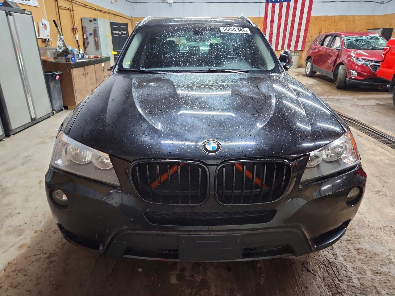2014 Bmw X3 Xdrive28i Black vin: 5UXWX9C5XE0D40606