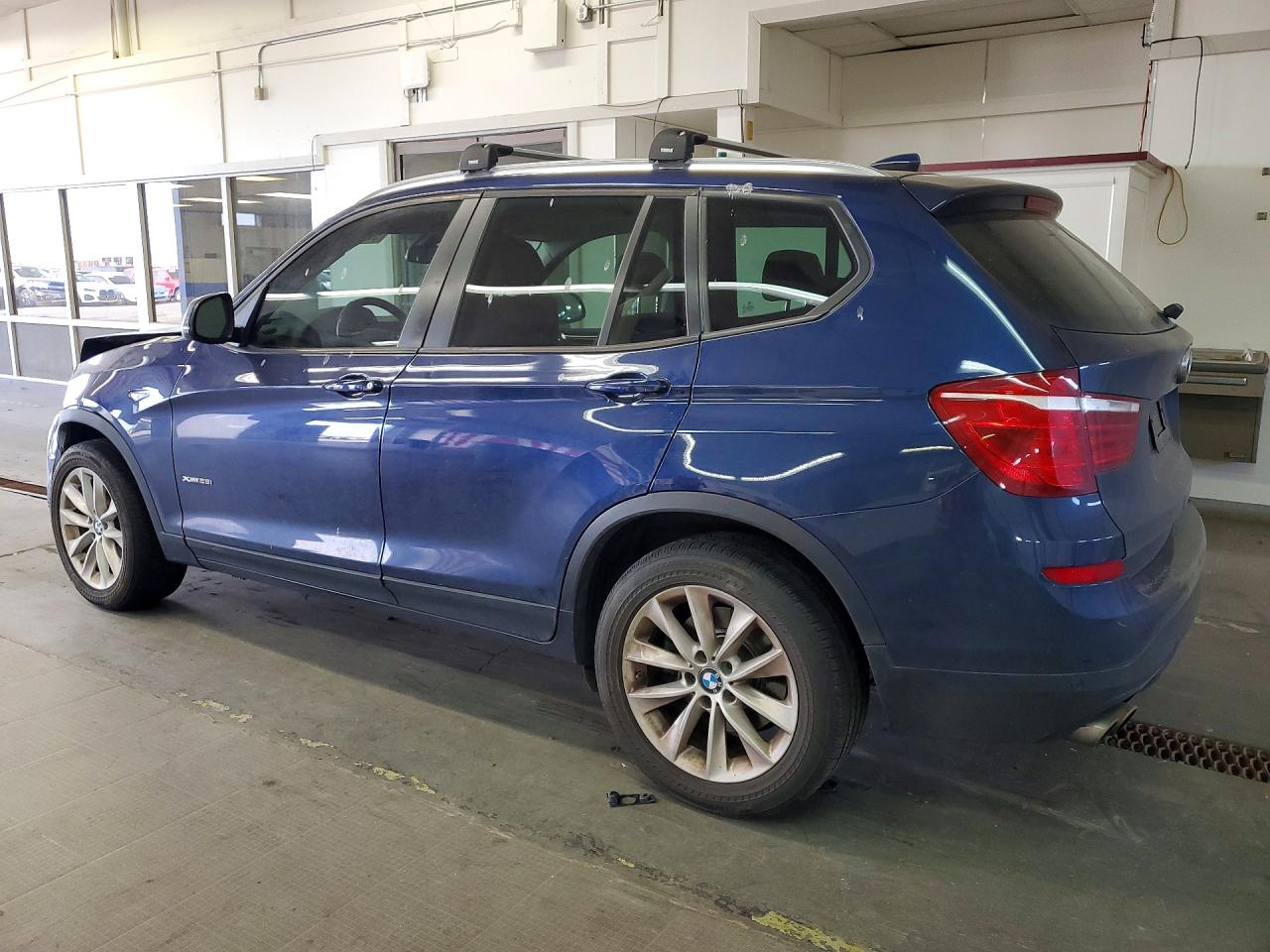 2015 Bmw X3 Xdrive28i Blue vin: 5UXWX9C5XF0D48738